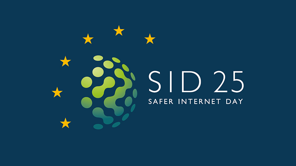 Das Bild zeigt das Logo des Safer Internet Day 2025