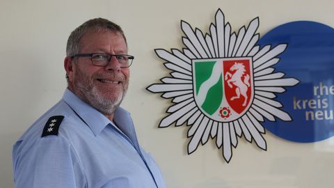 Das Bild zeigt den Opferschutzbeauftragten und Verkehrssicherheitsberater Udo Pesch