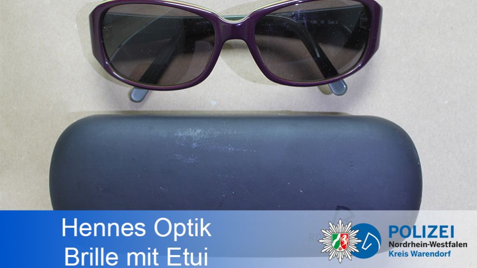 Hennes Optik Brille mit Etui